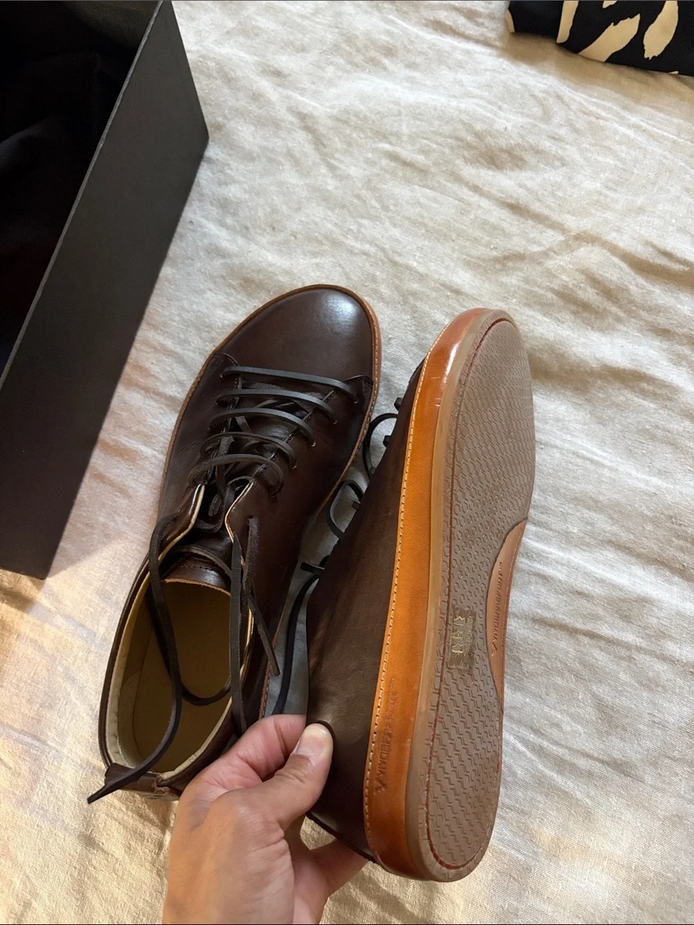 Vivo Barefoot Bannister L Dark Brown Leather Men's Shoes
